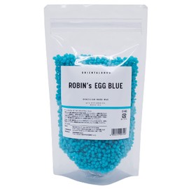 Salon Quality, Japanese Hair Removal Wax Whole Body, For Wide Range of Hair Removal, Paper Free, Oriental Warbo ROBIN's EGG BLUE (7.1 oz (200 g)