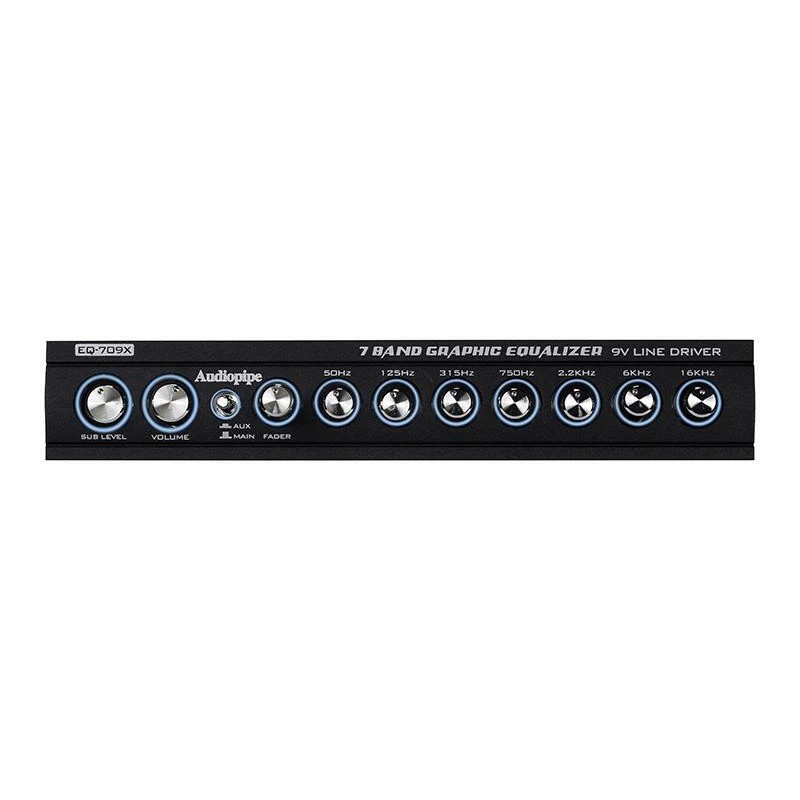 Audiopipe EQ709X 7 Band Equalizer