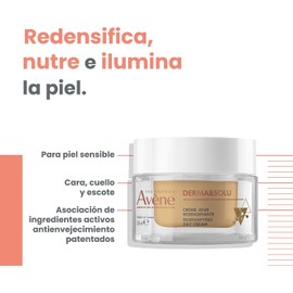AVÈNE, DermAbsolu Crema de Día Reafirmante, Cuidado Anti Envejecimiento, Redensifica y Mejora la Firmeza, 40 ml