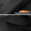 rumlick Fireplace Mat - 24"x42" Double-Sided Fireproof Waterpoof Hearth Rugs,