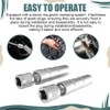 QZTYTY 14mm&16mm Magnetic Swivel Spark Plug Socket, Spark Plug Wrench,