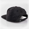 Blackskies Snapback cap, black, brown, grey wool screen, unisex premium