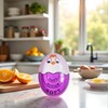 Purple Kitchen Timer Practical Reminder Color Changing Egg Timer Soft