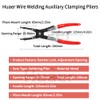 Akozon Car Soldering Pliers, Metal Soldering Plier Multi-Function Wire Welding