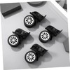 NOLITOY 4Pcs Swivel Wheels Replacement for Luggage Suitcase Durable Travel
