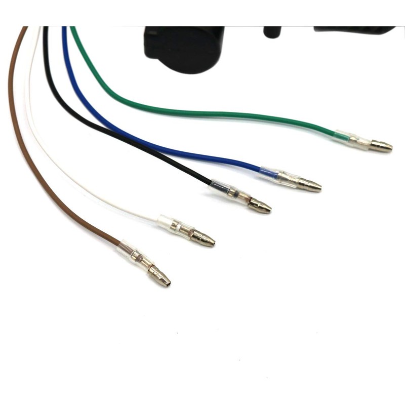 Carviya 2 Pack Universal Professional 5 Wires DC 12V Car