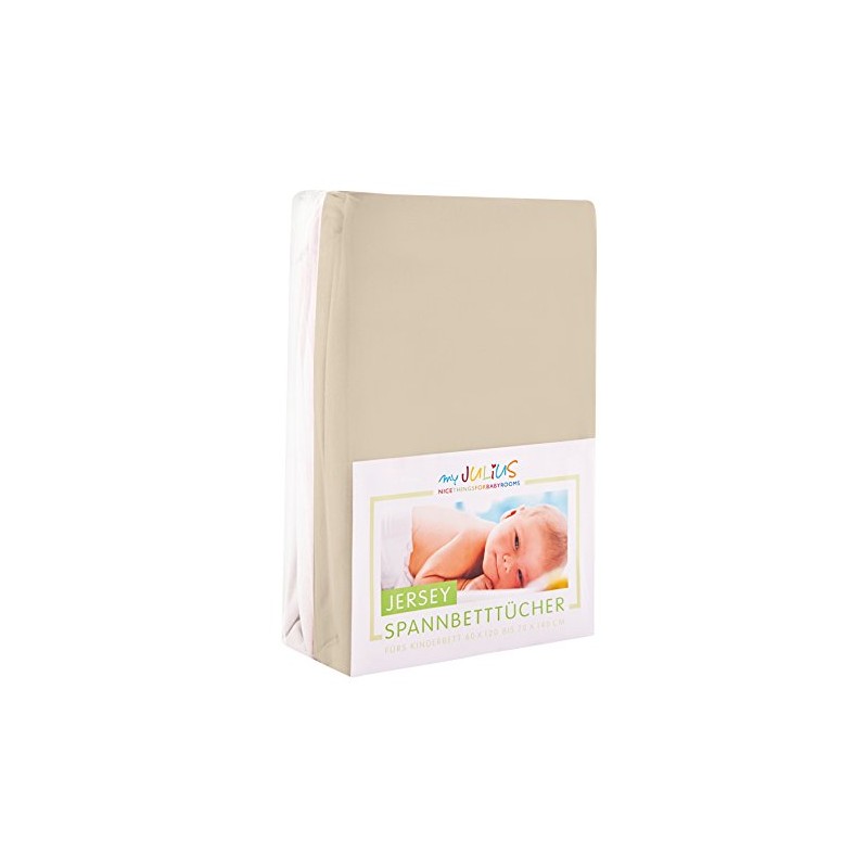 Julius Zöllner cot Jersey, Fitted Sheet, Double Pack Size-