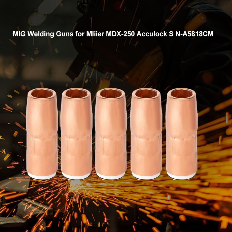 Hasweld 5PK N-A5818C Nozzle Large 5/8 Orifice 1/8 Recess For