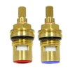 Huashan Replacement Brass Ceramic Disc Stem Cartridge Faucet Valve Quarter