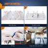 Nilight RV Interior Ceiling White LED Lights 5Pcs