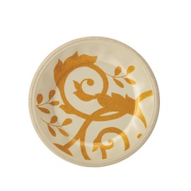 Rachael Ray Dinnerware Scroll Salad Plate Set, 4-Piece, Almond Cream