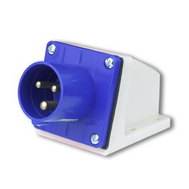 3Pin 16A Industrial Plug, IP44 Industrial Plug, 3Pin Waterproof Connector Plug, Industrial Site Plug, IP44 Camping Caravan Industrial Plug, Male 3 Pin Replacement Industrial Site Plug