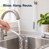 2pcs Deep Cleaning Washing Machine Brush with Extra-Long Handle, Sponge