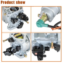 LiGuVCY Carburetor Replacement for Predator 420CC 5000W 8750W 7000W 6500W 188F Generator Carb with Fuel Filter Line Gaskets