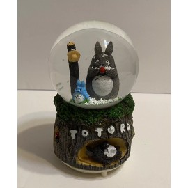 My Neighbor Totoro Snow Globe Music Statue 5.5”H