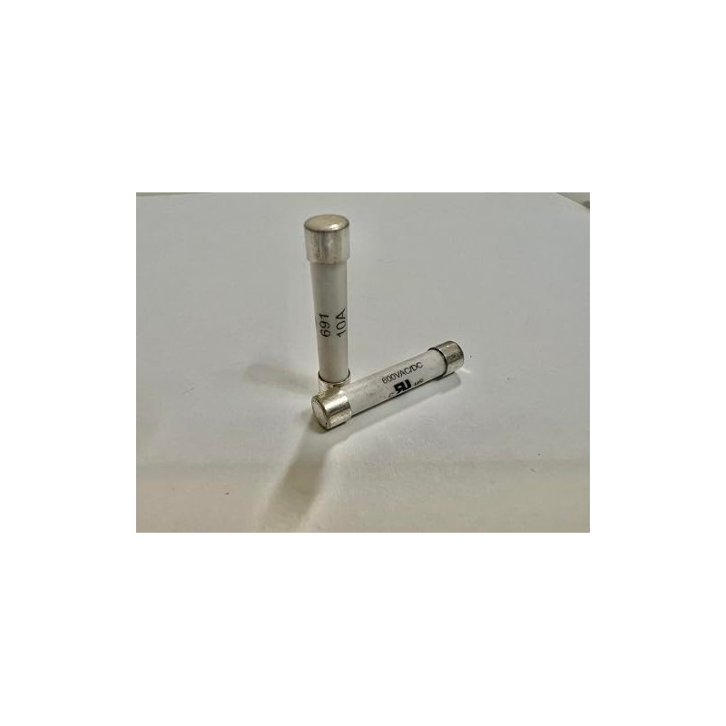 Ceramic Fast Fuse, 691, FF 10A / 600VAC/DC, 6x32mm for