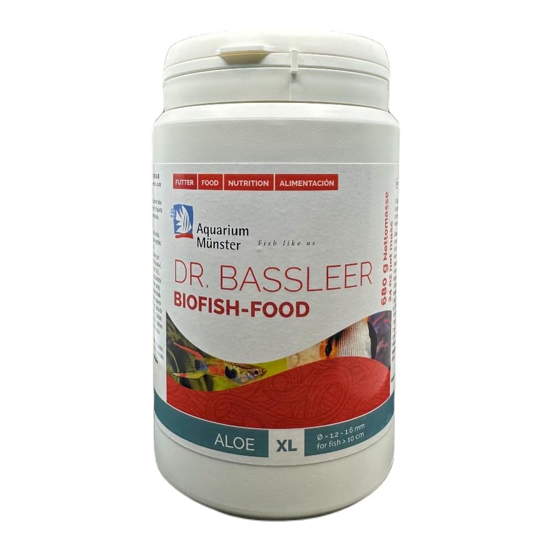 Bassleer Aloe Fish Food (X-Lrg, 680g)