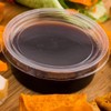 Restaurantware LIDS ONLY: Basic Nature Sauce Cup Lids 2000 Plastic