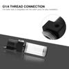 Acrylic Computer DIY Water Cooling Tank Cylinder Reservoir 19W Pump