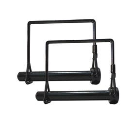 2 Pack 5/16 x 3-1/2 Inch Trailer Hitch Pin,Heavy Duty Towing Lock Pin,Black Steel Coupler Locking Pin,Quick Release Trailer Pin for Tractors,Trucks & Hitch Pin,Rust-Resistant,Durable (5/16X3-1/2)