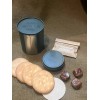 Late WWII OD C Ration SUPPER - Fully Edible, Reusable
