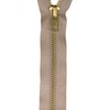 American & Efird Upholstery Zipper 27"-Beige