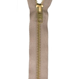 American & Efird Upholstery Zipper 27"-Beige