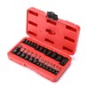 MIXPOWER 25 Piece Torx Bit and Socket Set, 13 Star