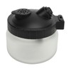 Airbrush Cleaning Pot with Holder Multifunctional Airbrush Wash Cleaner Tools