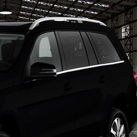 Upgrade Your Auto Chrome Stainless Window Sill Trim 6p for Mercedes GL GL320 GL350 GL450 GL550 07-2012