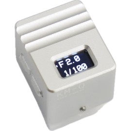 KEKS Light METER KM-Q Exposure Meter LCD Top Silver