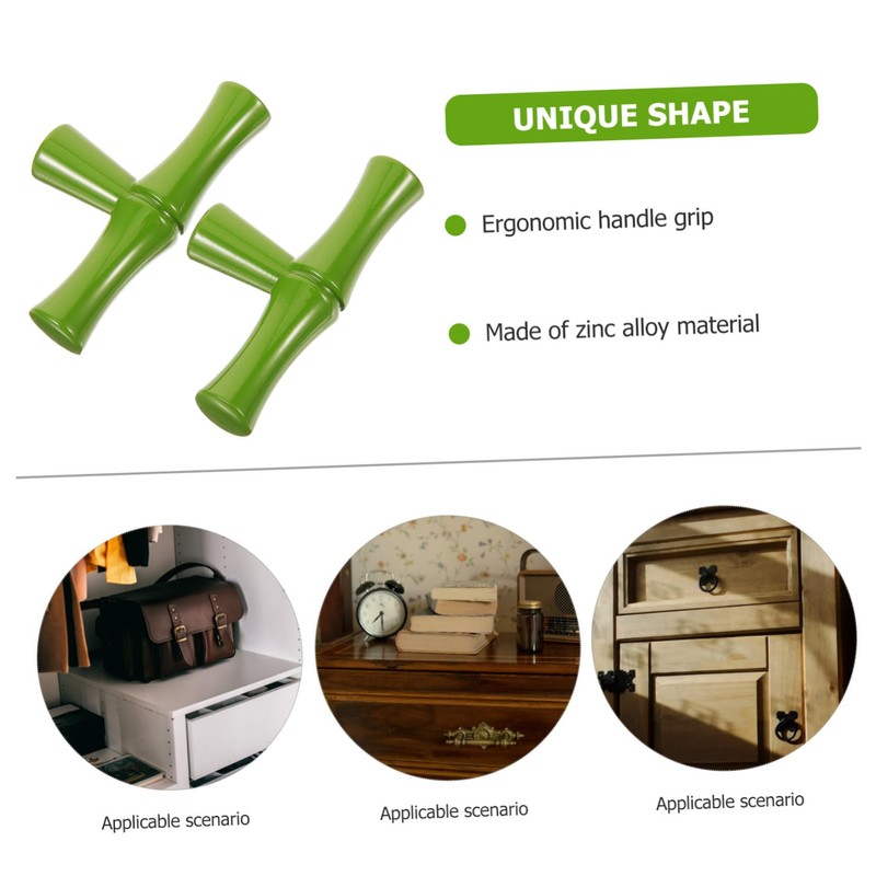 Ciieeo Bamboo Joint Handle Modern Cabinet Knobs Drawer Pulls Handles