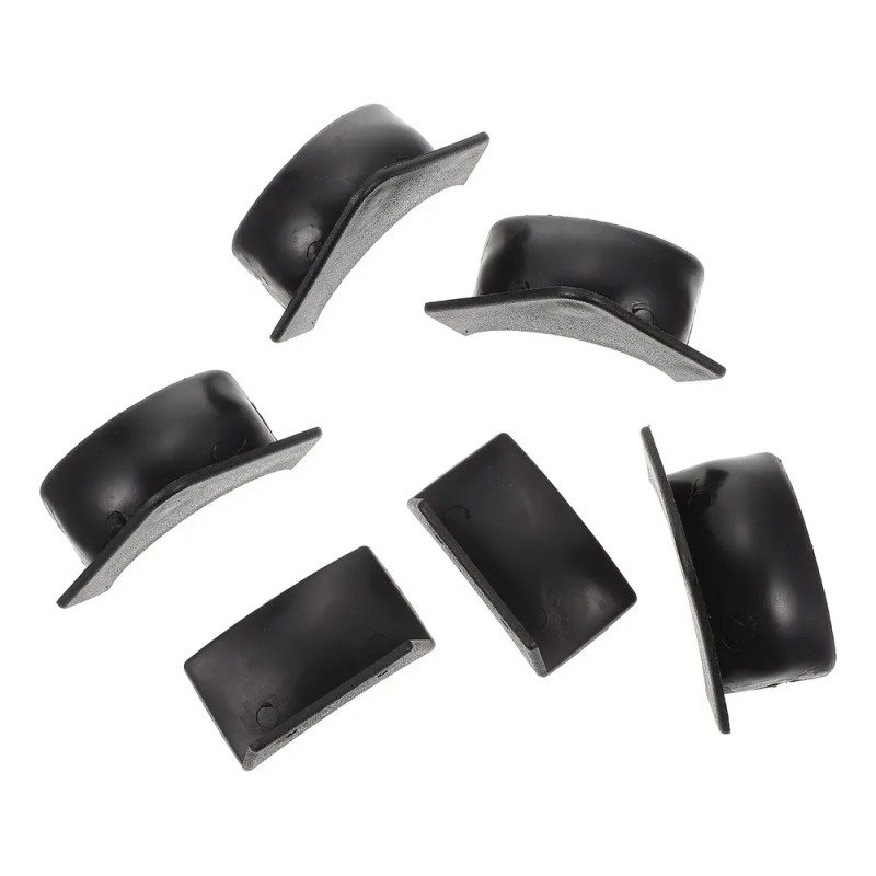 2 Sets Pool Table Middle Hole Mats Tail Hole Edges
