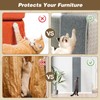FHTONGE 71x15.8 Thickened Cat Wall Climbing Carpet with 16 Fixed