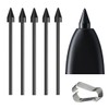 5 PCS Galaxy Tab S9 S Pen Soft Tips/Nibs Compatible