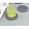 Absorbent Coasters for Drinks - 6packs, Silicone Coasters with Soft