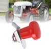 Steering Wheel Spinner 3004‑2348 Red Universal Deep Spoke Steering Wheel
