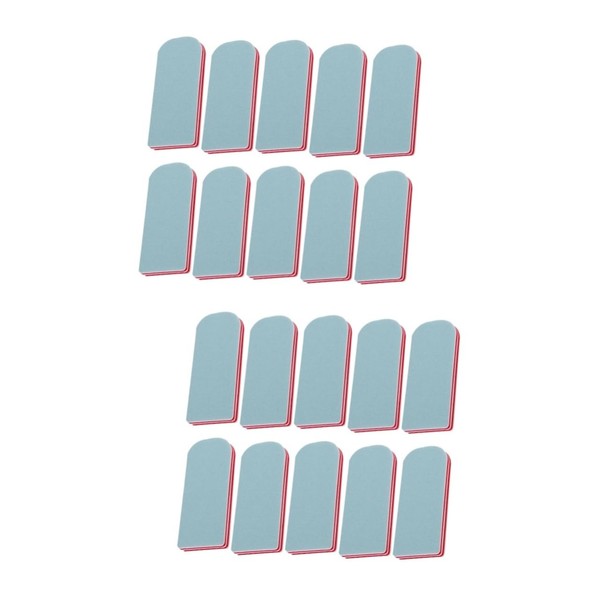 Beavorty 20pcs Nail Buffer and Polishing Block for Artwork Dual-sided