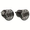 PRO Anodised Alloy Black Expanding Handlebar End Plug/Bung - Black