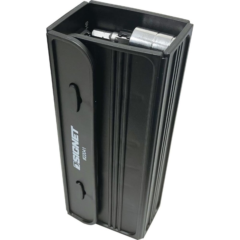 SIGNET Signet Compact Storage 1/4 SQ Socket Bit Set with
