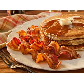 Burgers' Smokehouse Dry Cured Country Bacon (Original Hickory Smoked, 12 One Pound Packages)