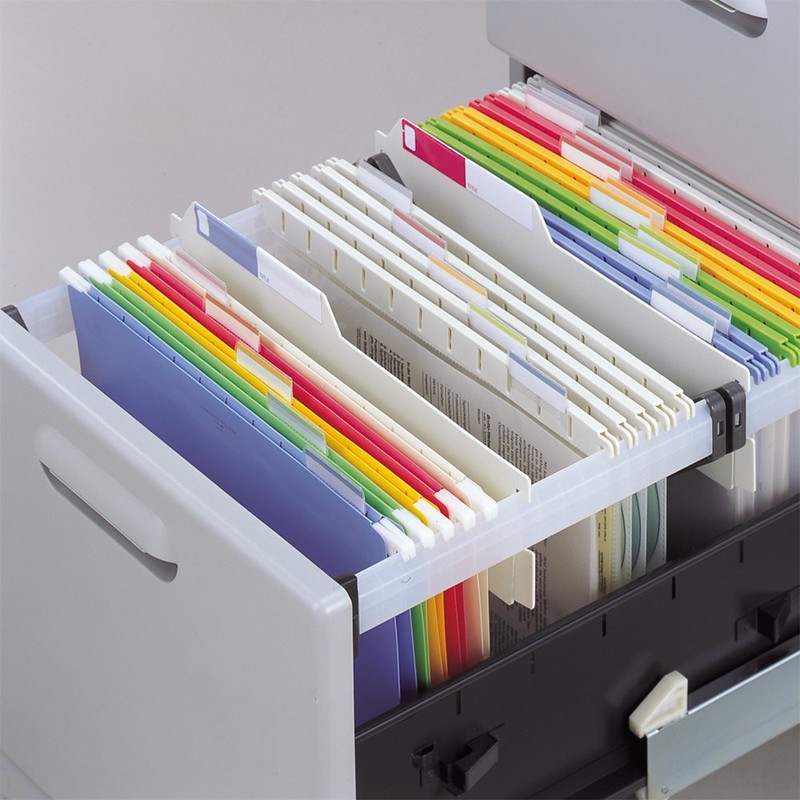 リヒトラブ ハンギングフォルダー 5枚入 黄 G1641-5