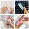 6pcs Nail Cleaning Brushes, 6 Transparent Hooks, Plastic Multi-Color Nail