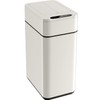 hOmeLabs Durable 2.4 Gallon Sensor Trash Can, Retractable Butterfly Lid,