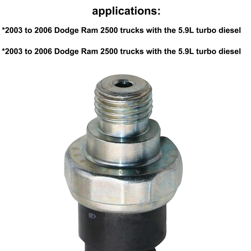 4076930 Oil Pressure Sensor Fits Cummins 2003-2006 5.9L Dodg.e Ram