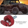 6PCS Hard Top Quick Removal Fastener Thumb Screw with D