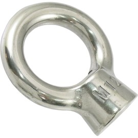 Himejiya Stainless Steel Eye Nut #12 (Nominal 0.5 inches (12 mm) IN-12M