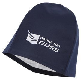 GUSS Lining Revolution Sauna Hat/Fully Machine Washable / Dryer Safe / Made in Japan, navy