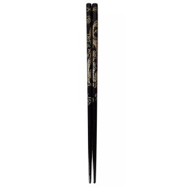 Happy Sales 2 (1 Pair) Chopsticks w. Dragons Painting