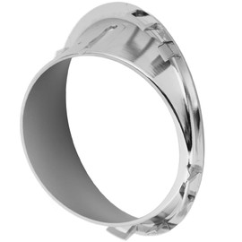 Riloer Fog Light Covers, 1x Fog Lights Bezel, Front Bumper Fog Light Fog Lamp Bezel Cover Trim Compatible with Mini Cooper R55 R56 R57, Chrome Right